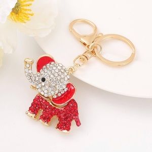 NWT Red Elephant Charm